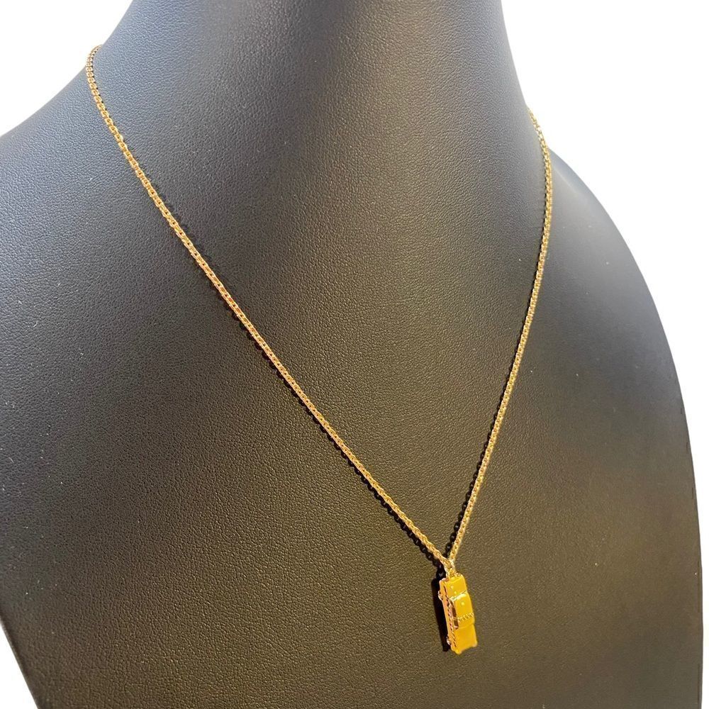 Kate Spade yellow cab 🚕 pendant necklace from her NYC collection. - Picture 3 of 7